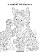 Livre de Coloriage Pour Adultes Animaux Merveilleux 2