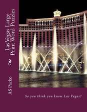 Las Vegas Large Print Word Puzzles