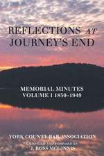 Reflections at Journey's End