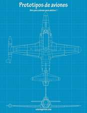 Prototipos de Aviones Libro Para Colorear Para Adultos 1