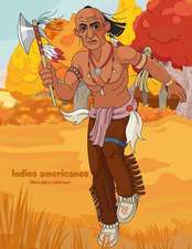 Indios Americanos Libro Para Colorear 1