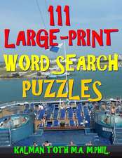 111 Large-Print Word Search Puzzles