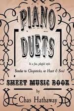 Piano Duets Sheet Music Book