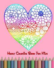 Heart Coloring Book for Kids