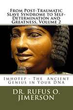 From Post-Traumatic Slave Syndrome to Self-Determination and Greatness, Volume 2