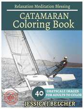 Catamaran Coloring Book for Adults Relaxation Meditation Blessing