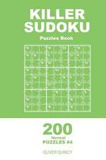 Killer Sudoku - 200 Normal Puzzles 9x9 (Volume 4)