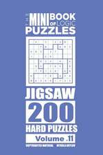 The Mini Book of Logic Puzzles - Jigsaw 200 Hard (Volume 11)