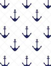 Anchor Nautical Notebook - Wide Ruled