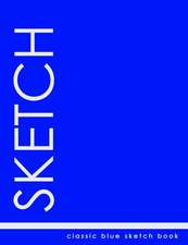 Classic Blue Sketch Book