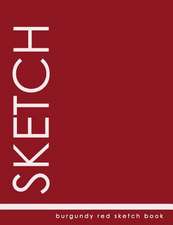 Burgundy Red Sketch Book