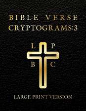 Large Print Bible Verse Cryptograms 3