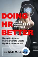 Doing HR Better