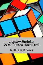 Jigsaw Sudoku 200 - Ultra Hard 9x9