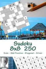 Sudoku 8 X 8 - 250 Even - Odd Puzzles - Diagonal - Silver