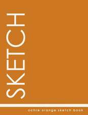 Ochre Orange Sketch Book