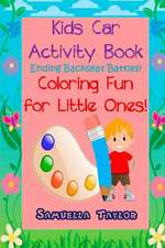 Kids Car Activity Book - Coloring Fun for Little Ones