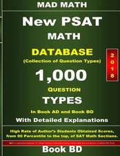 2018 New PSAT Math Database Book Bd