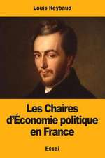 Les Chaires D'Economie Politique En France