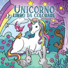 Unicorno libro da colorare