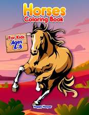 Horses Coloring Book