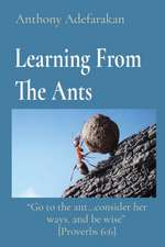 Learning From The Ants