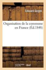 Organisation de La Commune En France