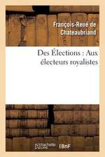 Des Élections