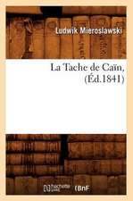 La Tache de Cain, (Ed.1841)