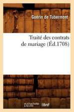 Traite Des Contrats de Mariage (Ed.1708)