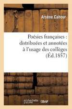 Poesies Francaises