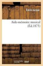 Aide-Memoire Musical