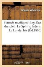 Sonnets mystiques