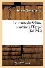 Le sourire du Sphinx, sensations d'Égypte