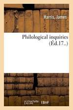Philological inquiries