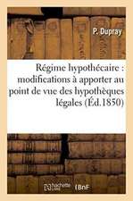 Régime hypothécaire