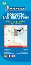 San Sebastian - Michelin City Plan 84