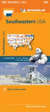 Southeastern USA - Michelin Regional Map 584