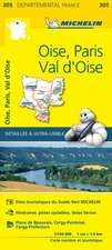 Michelin Paris - Oise, Paris, Val-d'Oise - Map 305