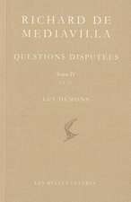 Richard de Mediavilla, Questions Disputees. Tome IV: 23-31 Les Demons