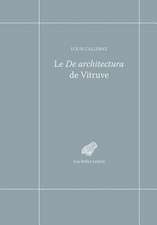 Le de Architectura de Vitruve