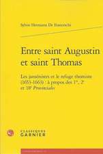 Entre Saint Augustin Et Saint Thomas