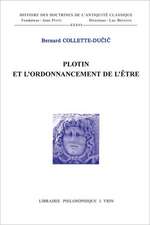 Plotin Et L'Ordonnancement de L'Etre