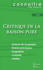 Fiche de lecture Critique de la raison pure de Kant (analyse littéraire de référence et résumé complet)