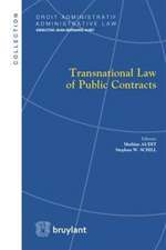 Transnational Law of Public Contracts