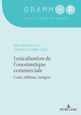 LEXICALISATION LONOMASTIQUE COMMERCIAP