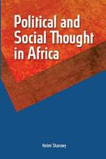 Political and Social Thought in Africa