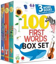 My First Library 100 Words Book Set: 3 Early Learning Board Books for Toddlers Includes 100 First Words, 100 First Animals & 100 First Words for Your Little Genius Toddler Learning Books