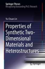 Properties of Synthetic Two-Dimensional Materials and Heterostructures