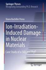 Ion-Irradiation-Induced Damage in Nuclear Materials: Case Study of a-SiO₂ and MgO